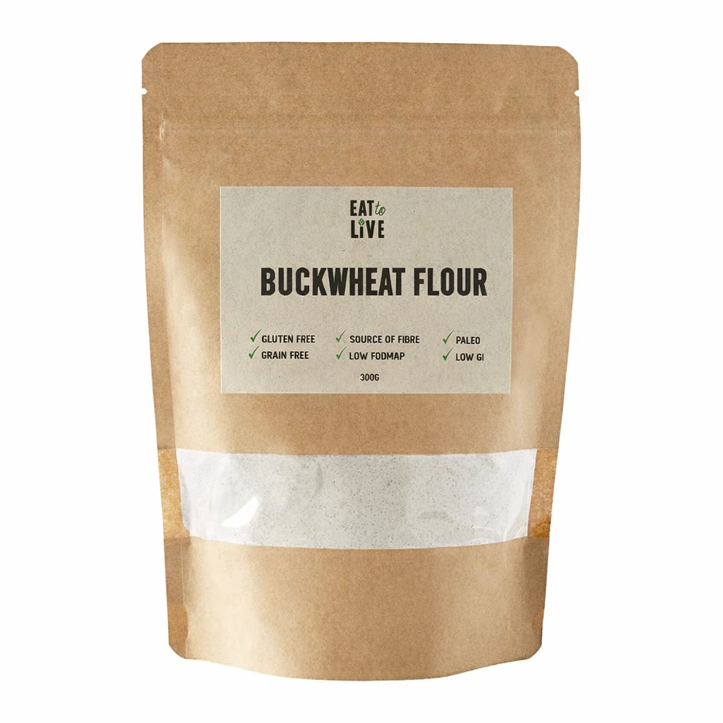 Organic Stoneground Buckwheat Flour (Gluten Free, Grain Free)