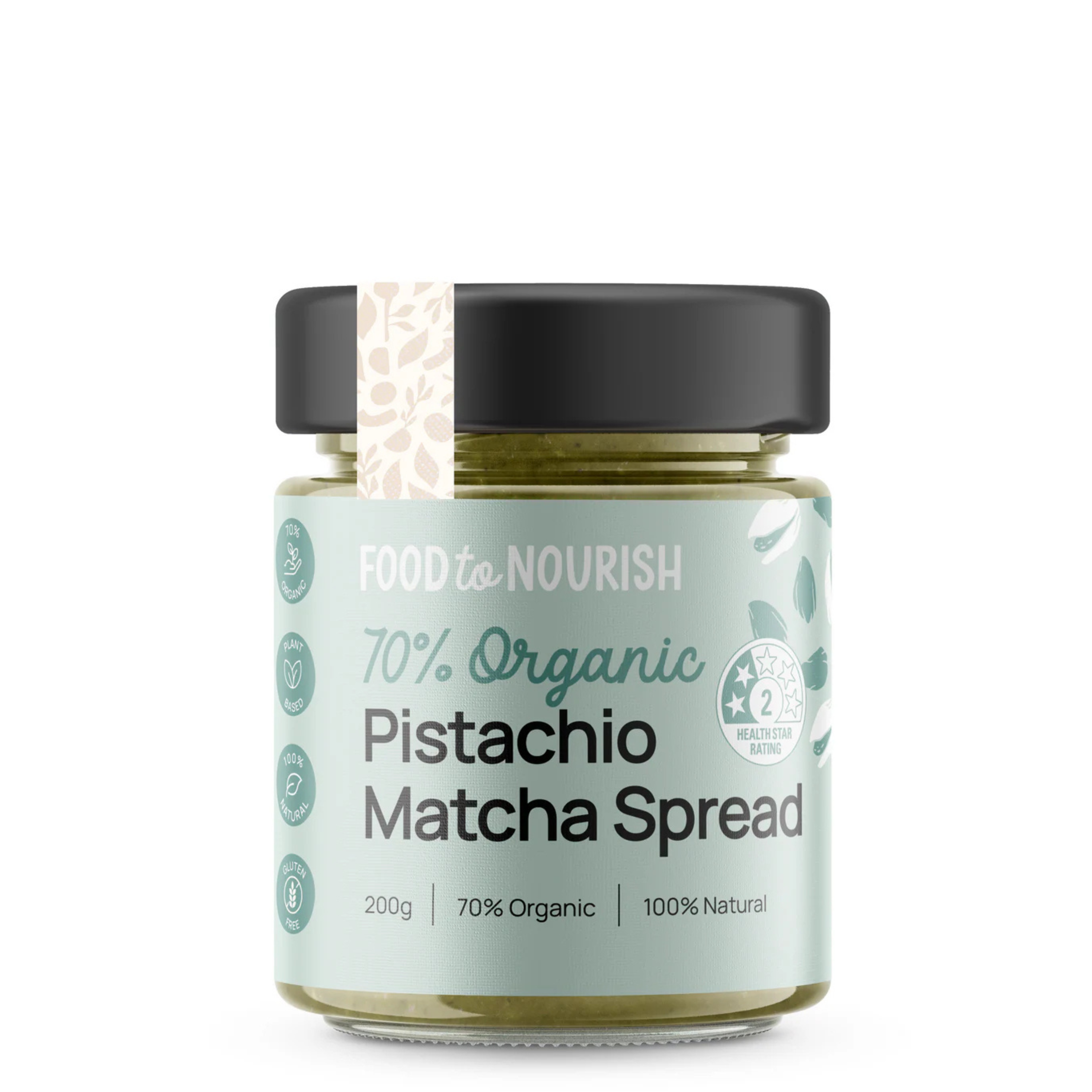 NEW Pistachio Matcha Spread (Gluten Free, Dairy Free, Organic)