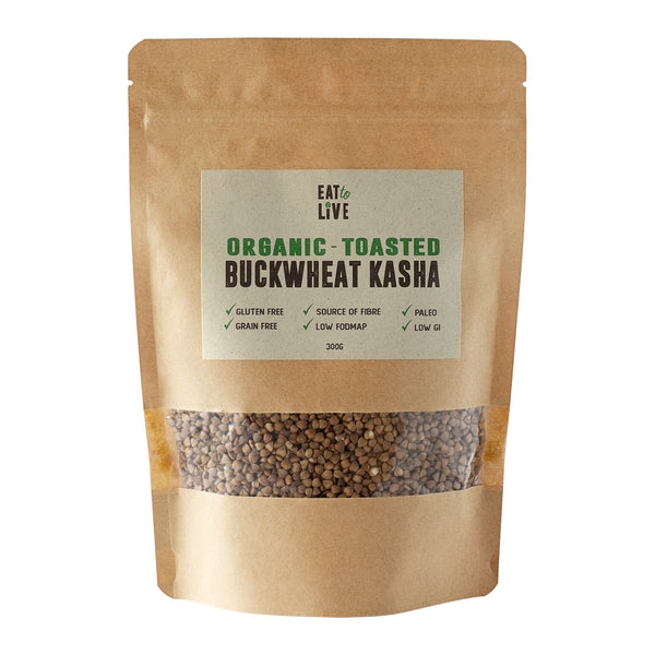 Buckwheat Kasha (Gluten Free, Grain Free, Organic)