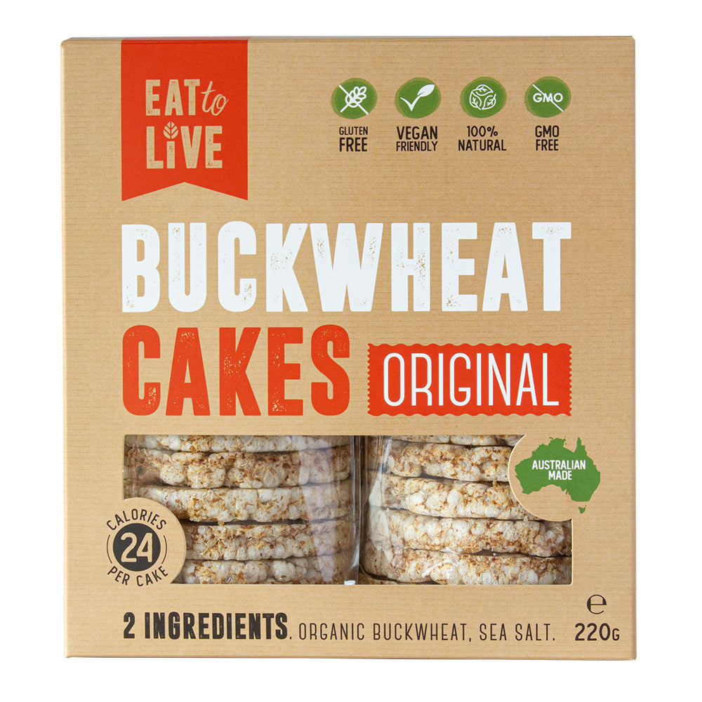 Buckwheat Cakes ORIGINAL (Australian made, Gluten & Grain Free)