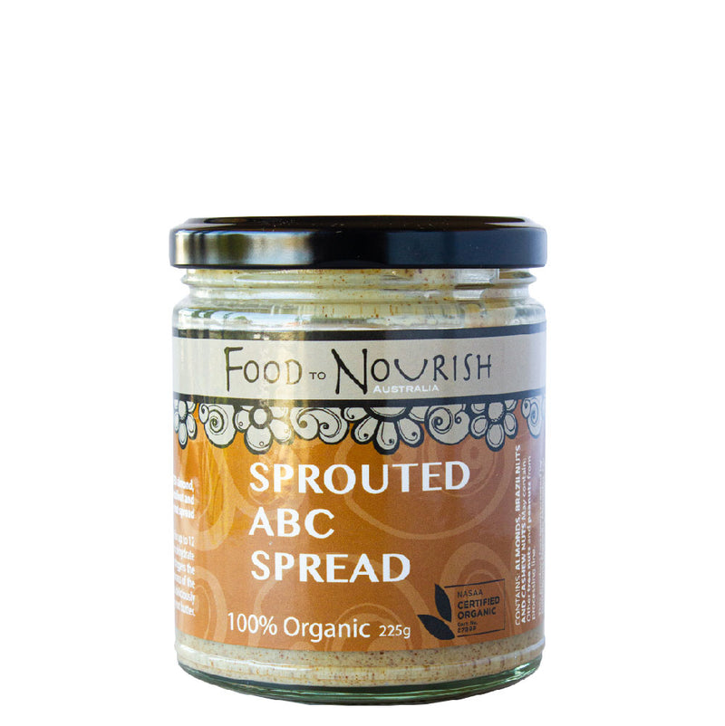 Sprouted ABC Spread (Gluten Free, Dairy Free, Organic) 225g