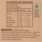 Coconut Buckwheat Granola (Organic, Activated, Grain Free)