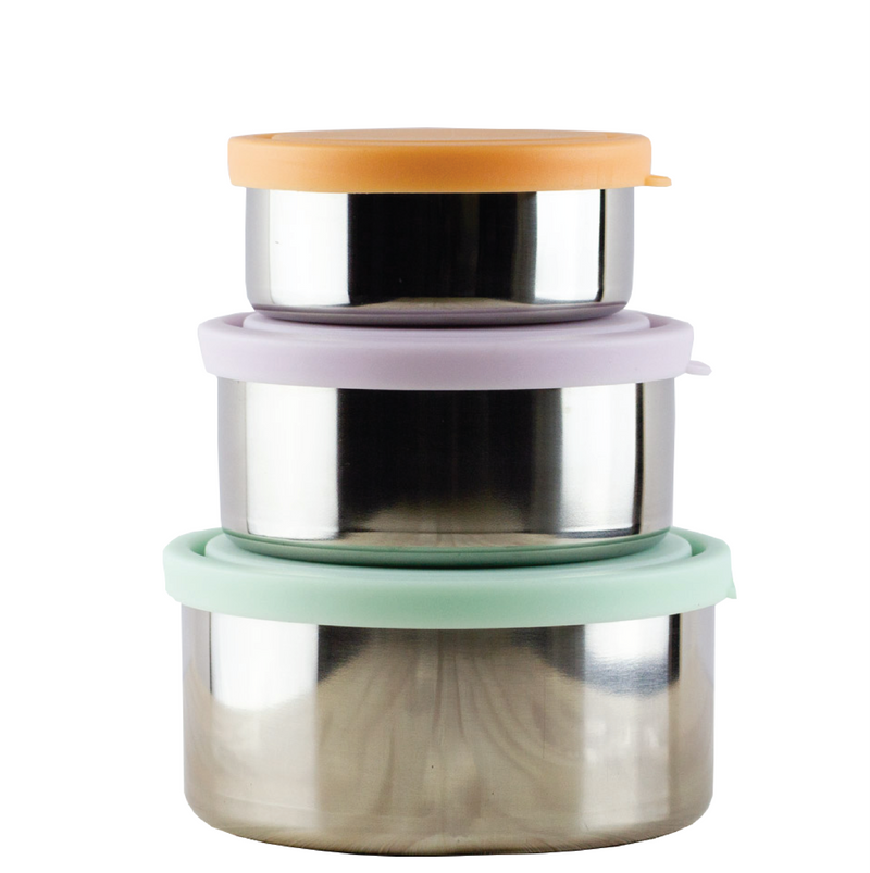 Round Nesting Containers. Great for packing our Cakes for Lunches or Snacks